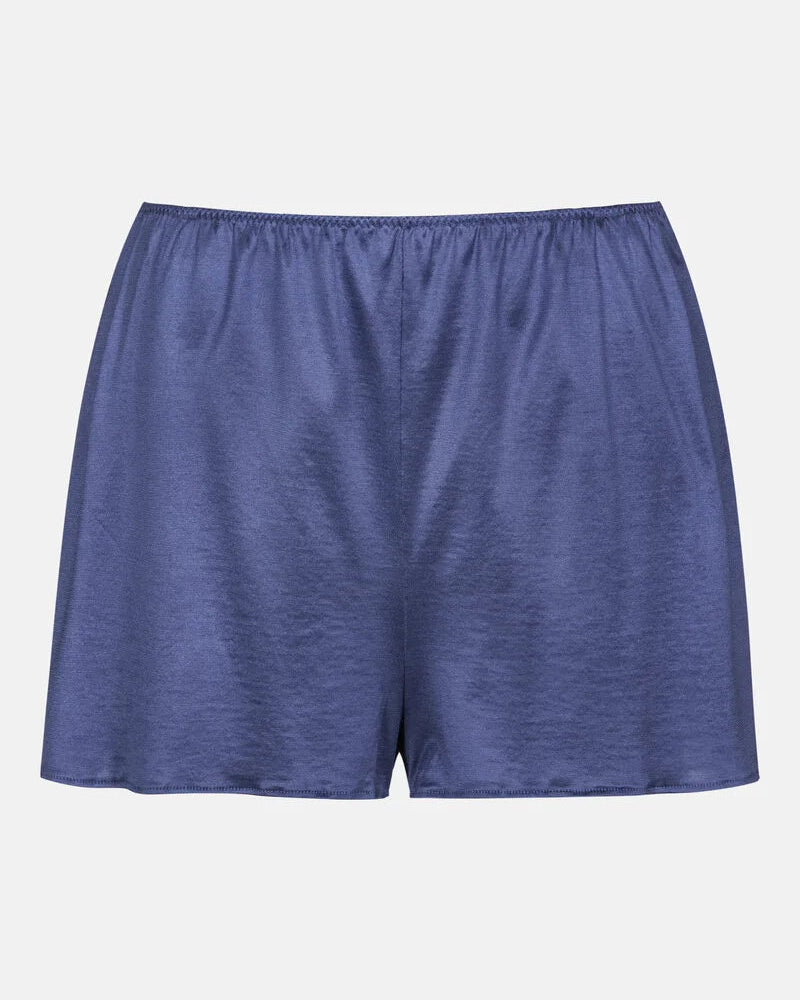 Pysjamas shorts french knickers viskose nattøy, blå blue so elegant Mey, norge dame frilin