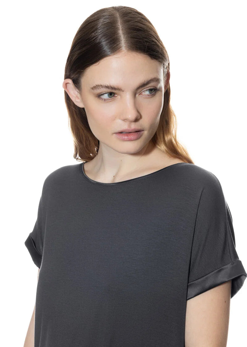 T-skjorte loungewear pysjamas modal grå Mey pure chic, nattøy dame norge frilin