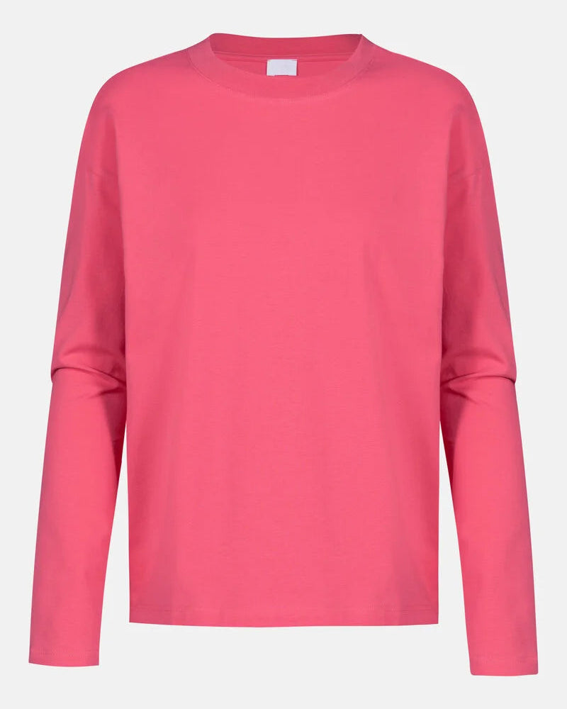 Sweatshirt jumper genser loungewear Mey, rosa hot paradise pink bomull cotton, Nattøy undertøy dame norge frilin