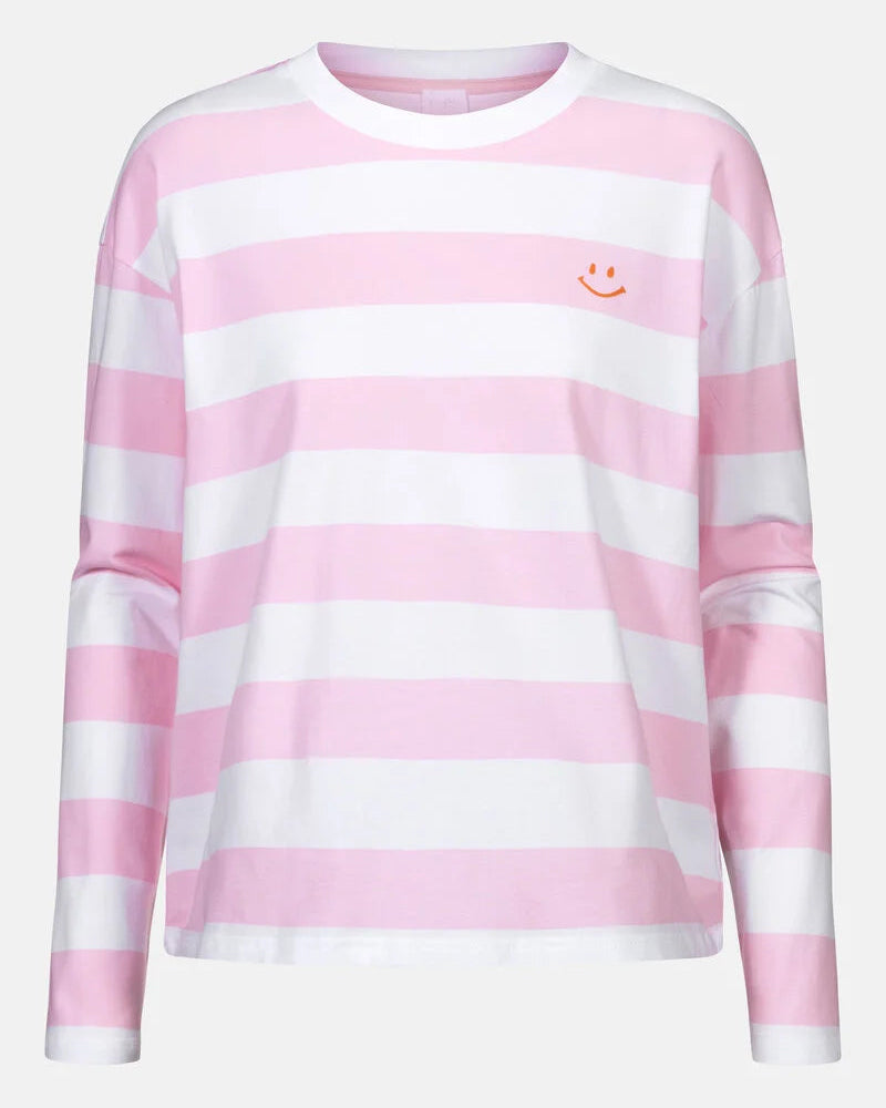 Sweatshirt jumper genser loungewear Mey, rosa soft pink bomull cotton, Nattøy undertøy dame norge frilin