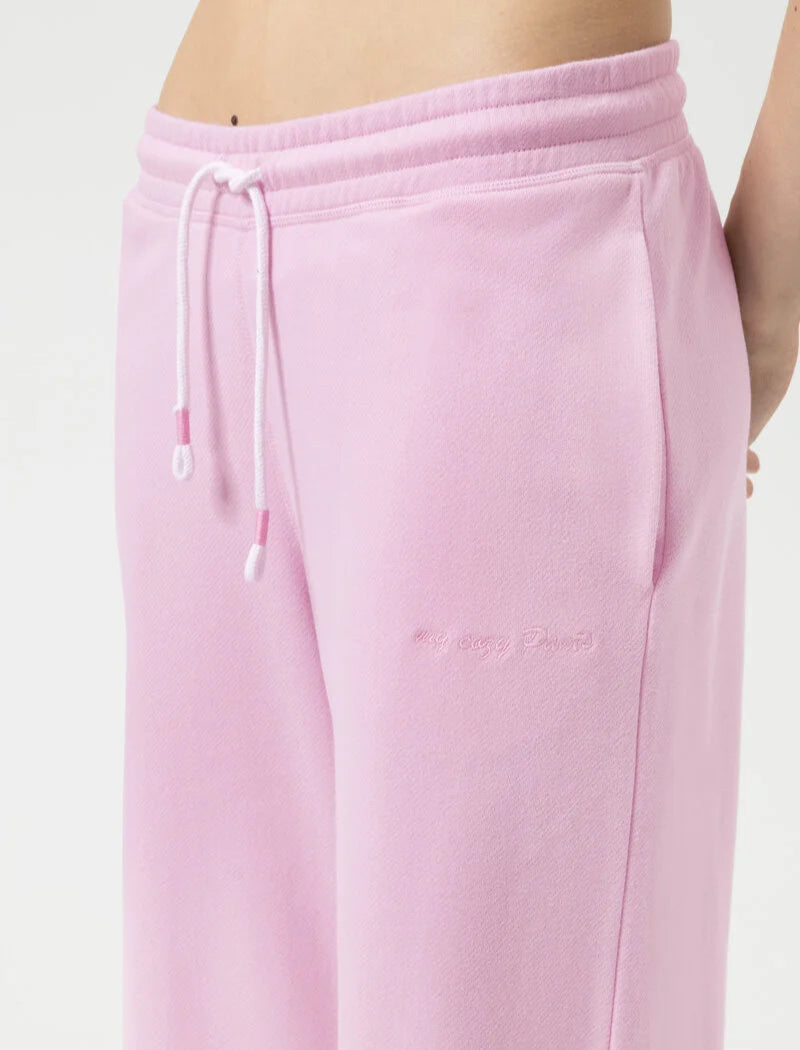 Joggebukse vid løs baggy loungewear Mey, rosa soft pink bomull cotton, Nattøy undertøy dame norge frilin