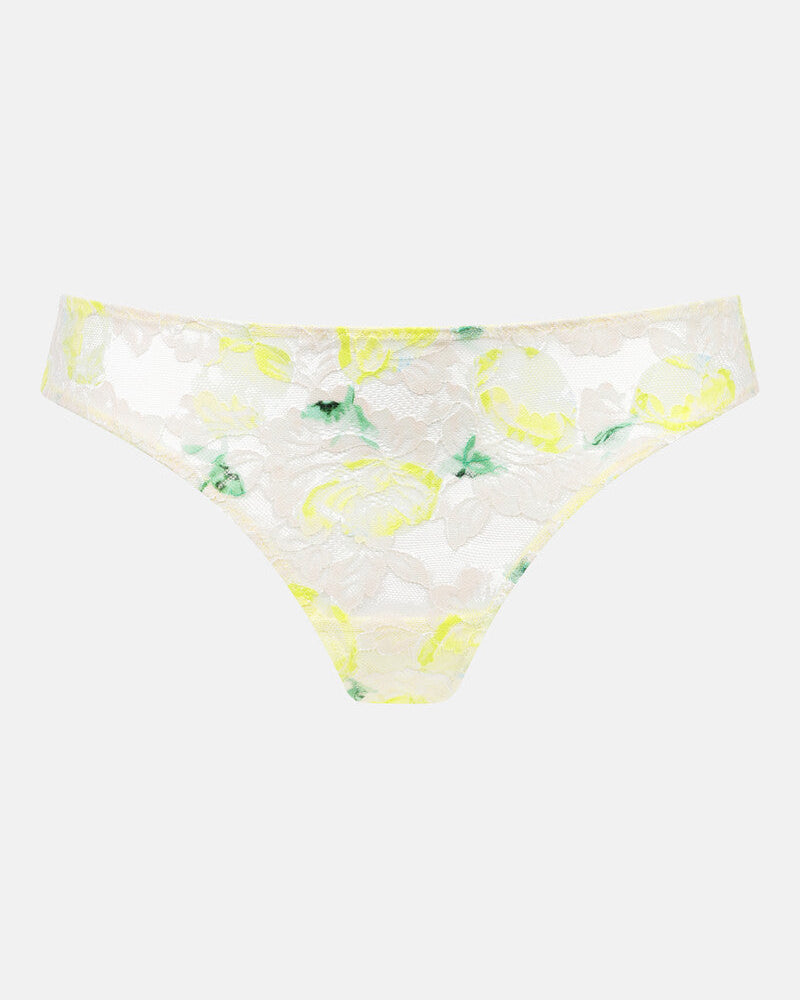 Thong string truse Mey amazing, gul blomster sunny honey, blonde undertøy frilin dame norge