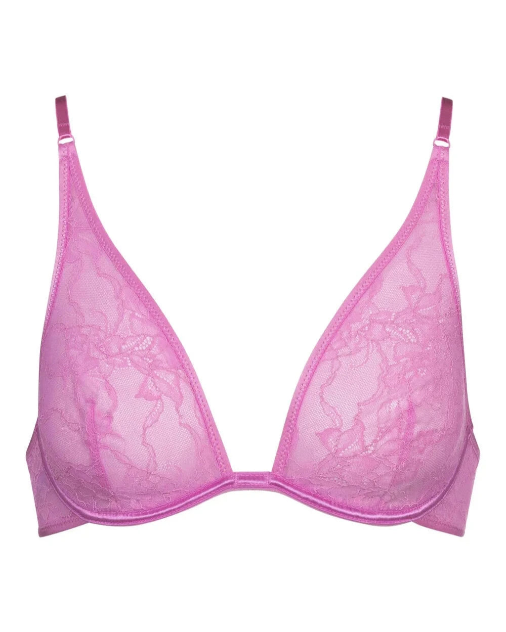 Undertøy plunge BH triangel, dame Norge, rosa, Mey