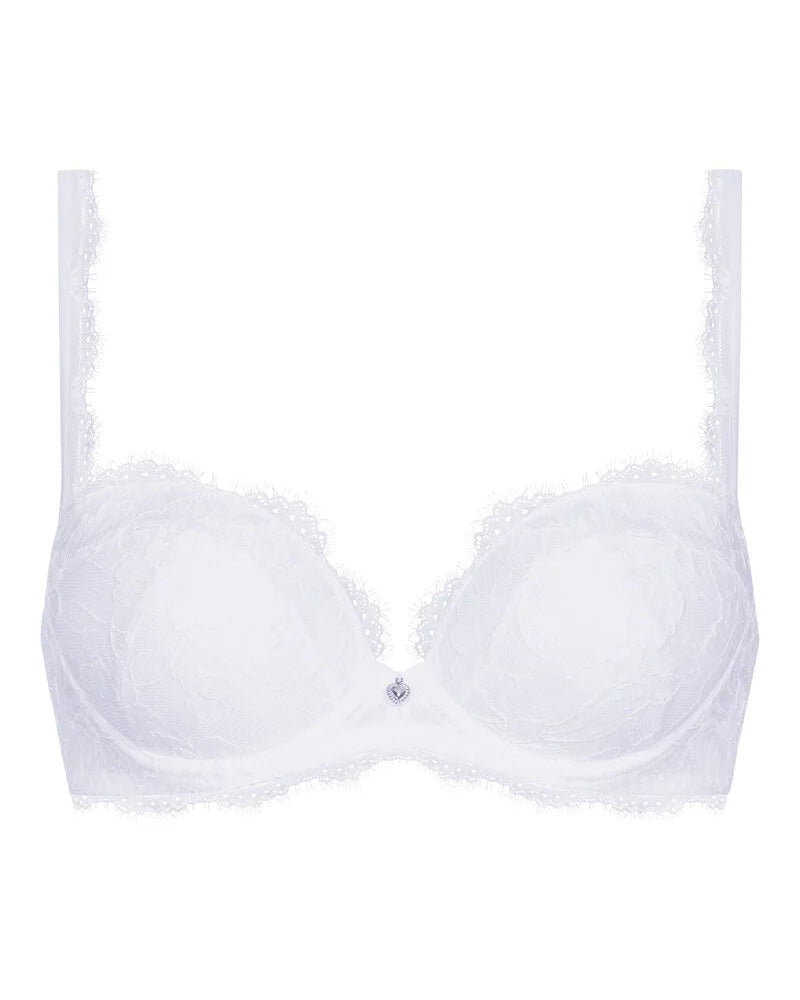 BH push up Mey amazing hvit white vattert, undertøy frilin norge