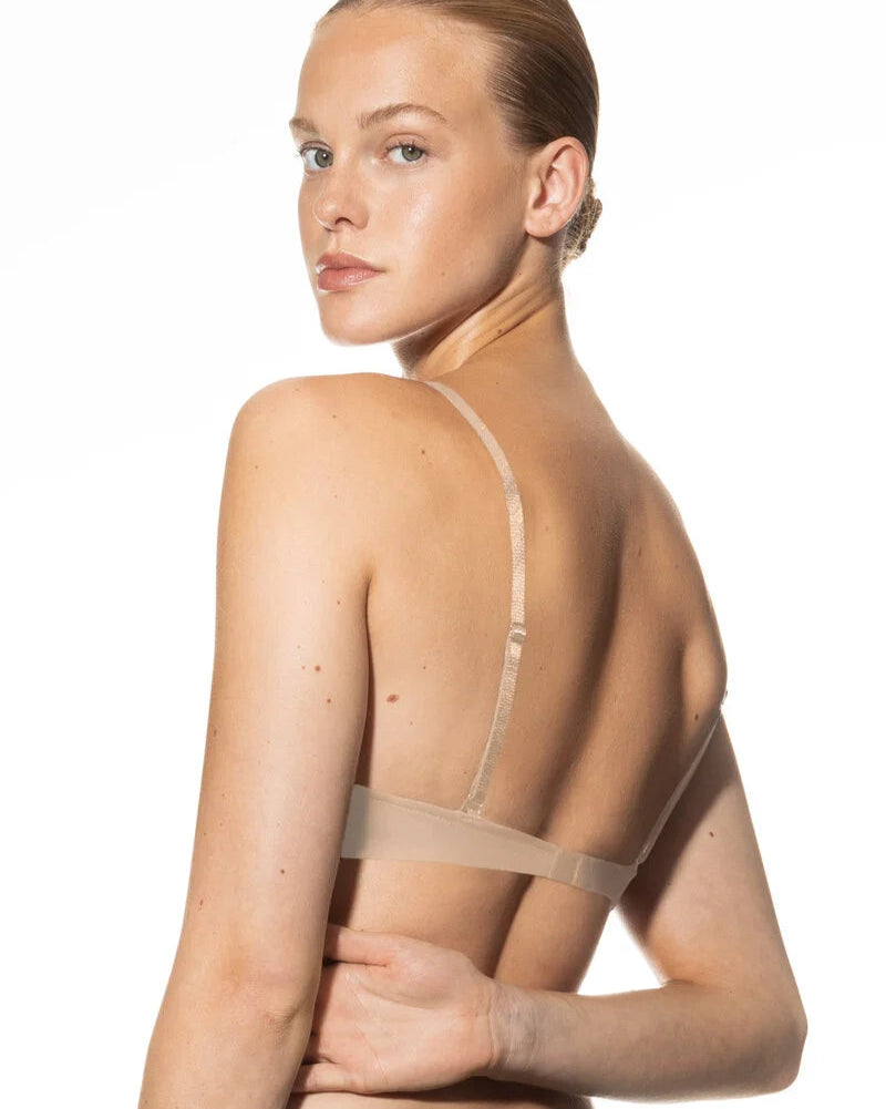 BH push-up vattert glatt nude cream tan, Joan Mey, Undertøy norge dame Frilin