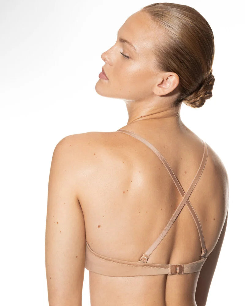 BH push-up vattert glatt nude cream tan, Joan Mey, Undertøy norge dame Frilin