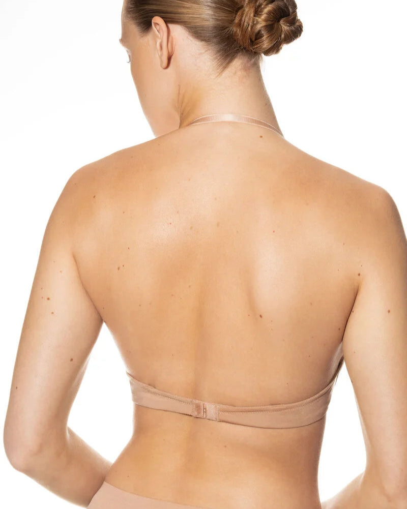 BH push-up vattert glatt nude cream tan, Joan Mey, Undertøy norge dame Frilin