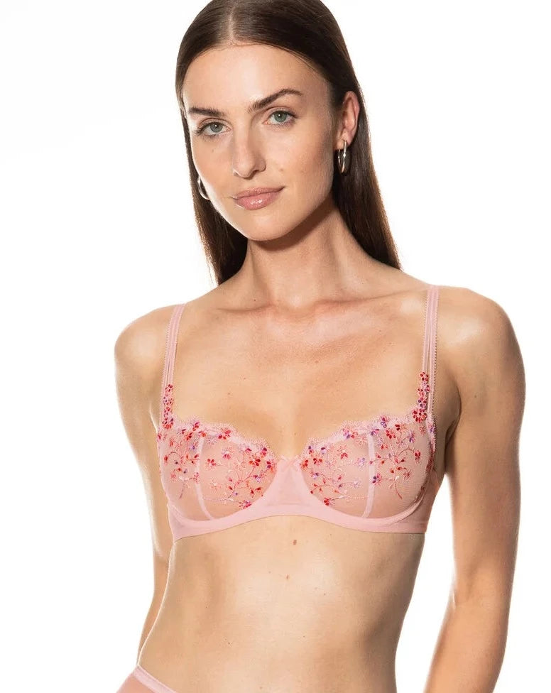 Undertøy BH balconette demi halv cup, dame norge, mey rosa