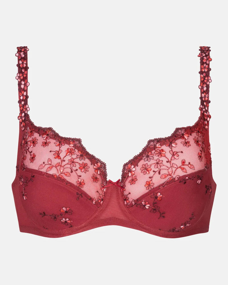 BH Mey delightful rød red full cup 3-part uvattert uten padding, undertøy dame norge frilin