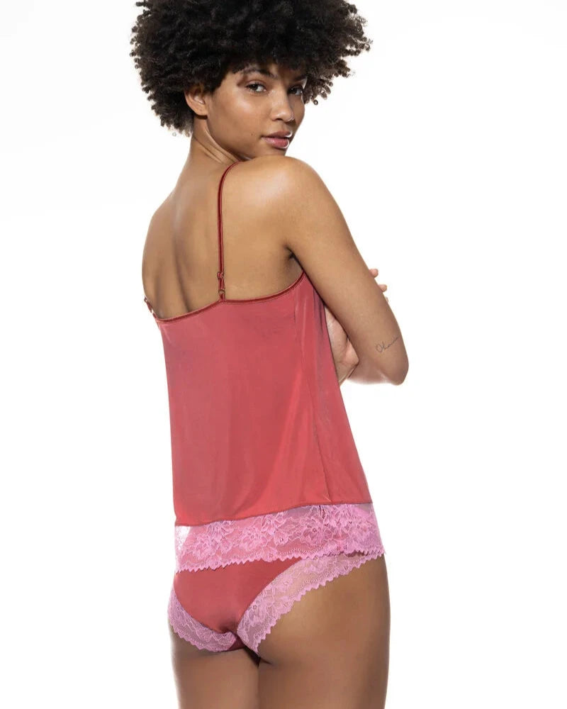 Undertøy singlet norge dame, loungewear nattøy, mey rød rosa