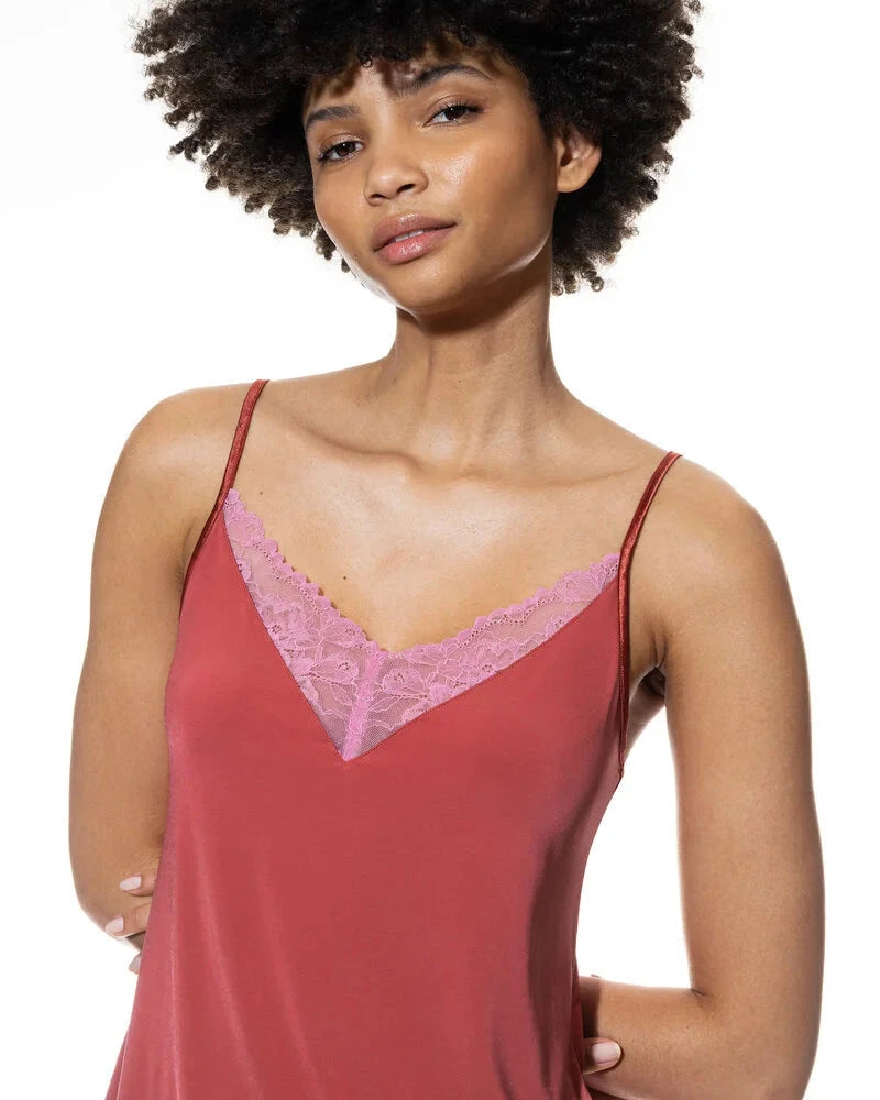 Undertøy singlet norge dame, loungewear nattøy, mey rød rosa
