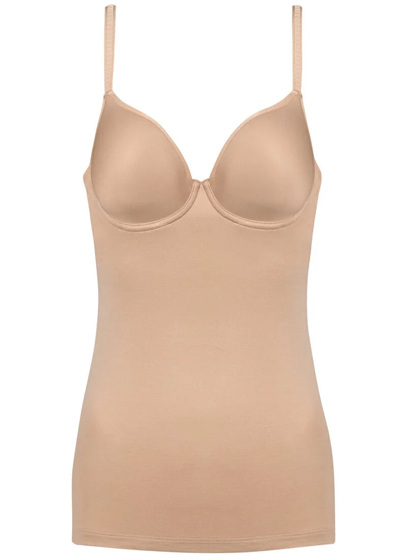 BH-topp singlet Full cup spacer glatt cream tan beige nude, Joan Mey, Undertøy norge dame Frilin