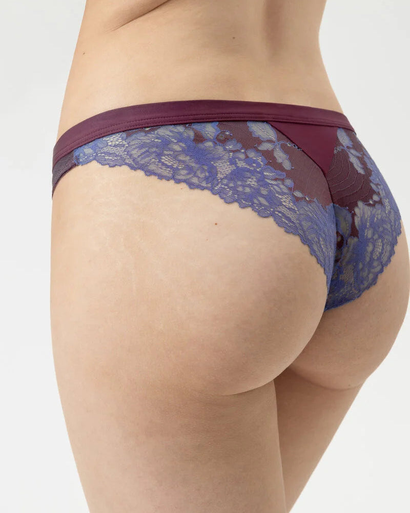 Truse brazilian Mey poetry dream boysenberry burgunder blå, undertøy dame norge Frilin