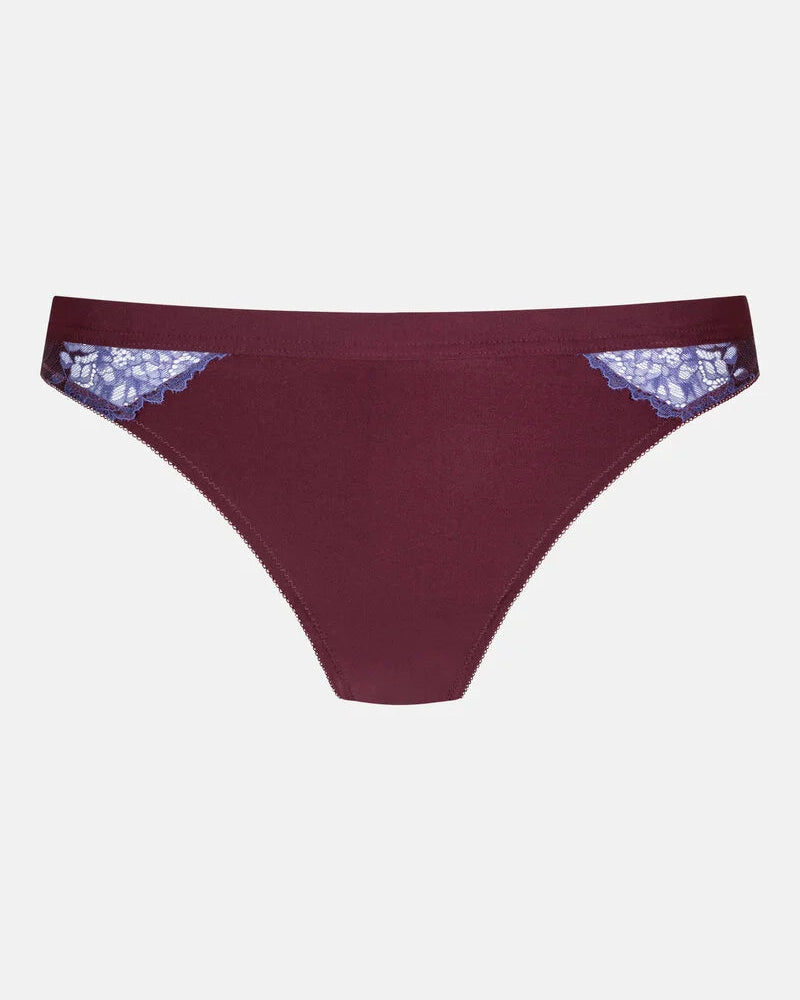 Truse brazilian Mey poetry dream boysenberry burgunder blå, undertøy dame norge Frilin