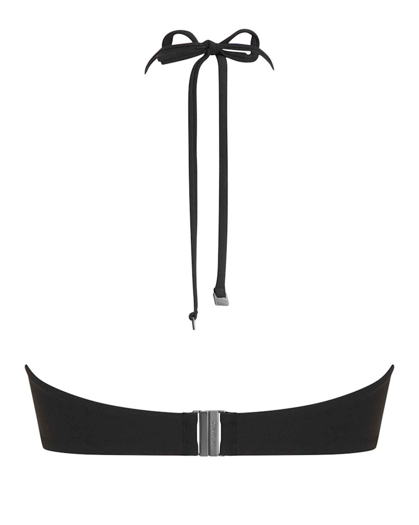 Bikini bandeau topp calvin klein wire swimwear svart sort black, norge frilin badetøy