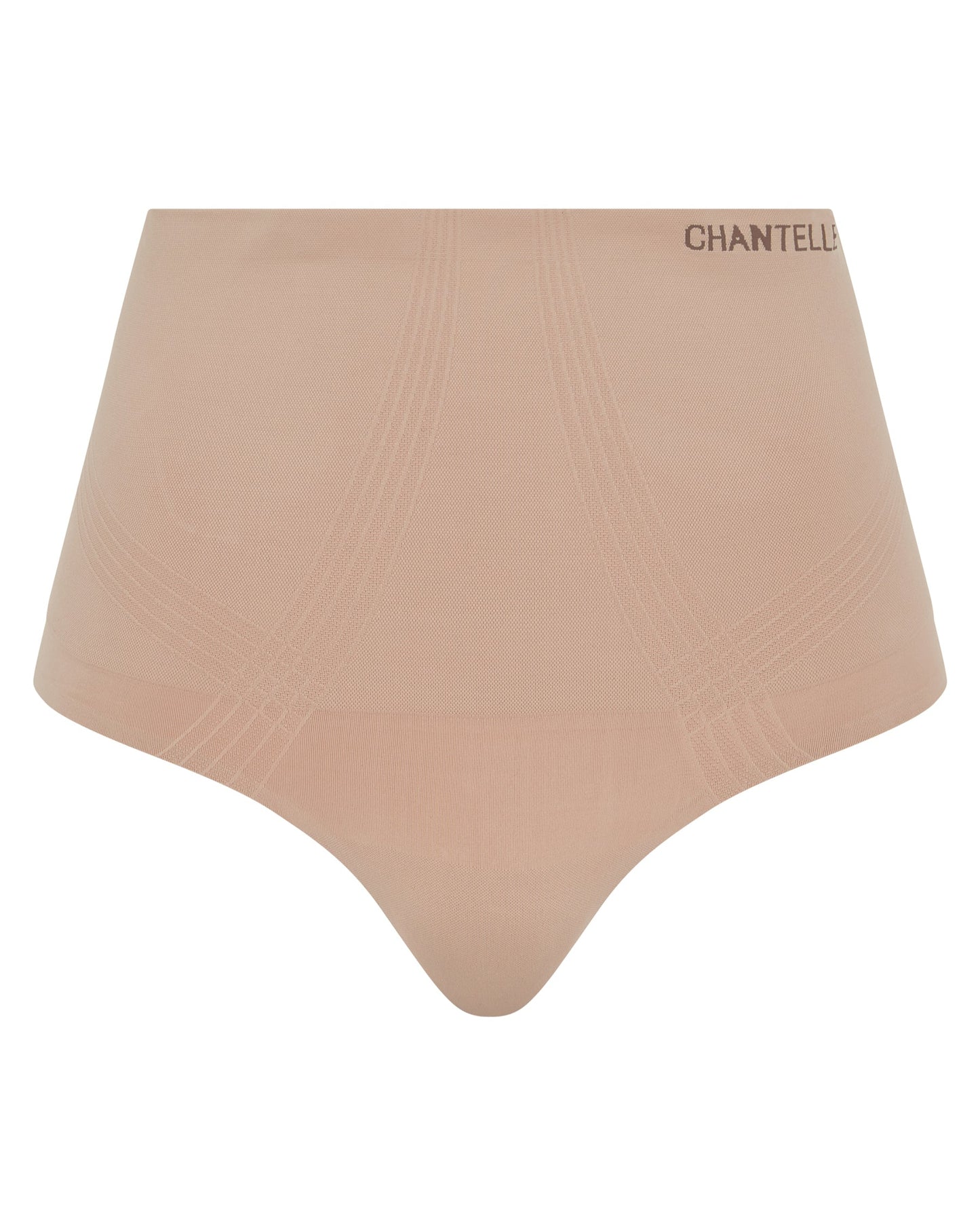 Thong shapewear hold-in high waist string høyt liv, undertøy norge dame, chantelle, nude beige