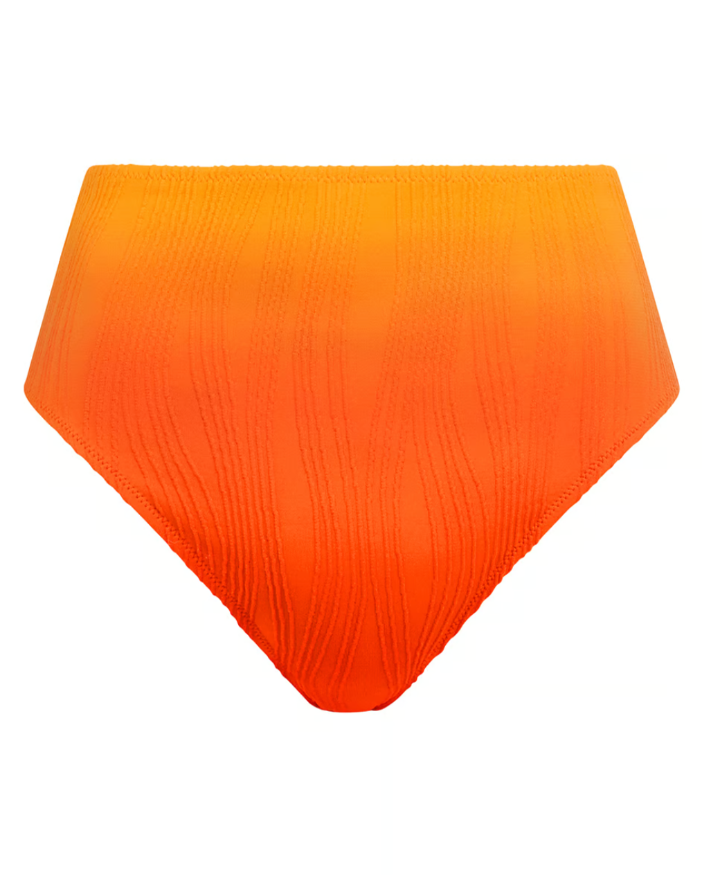 Bikinitruse bikini high waist høyt liv oransje tie dye, chantelle pulp one size swimwear