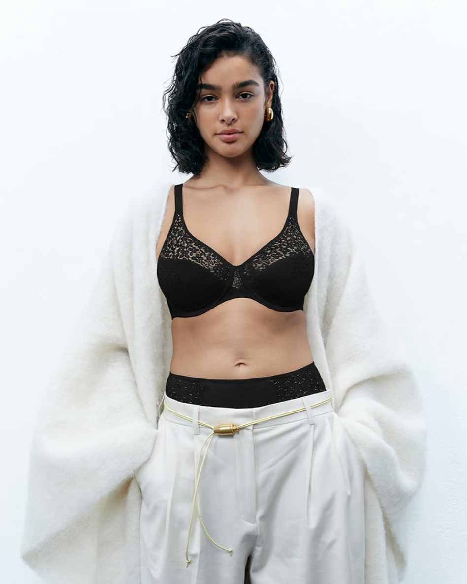BH Full cup Covering molded comfort, svart Chantelle Norah Undertøy frilin dame