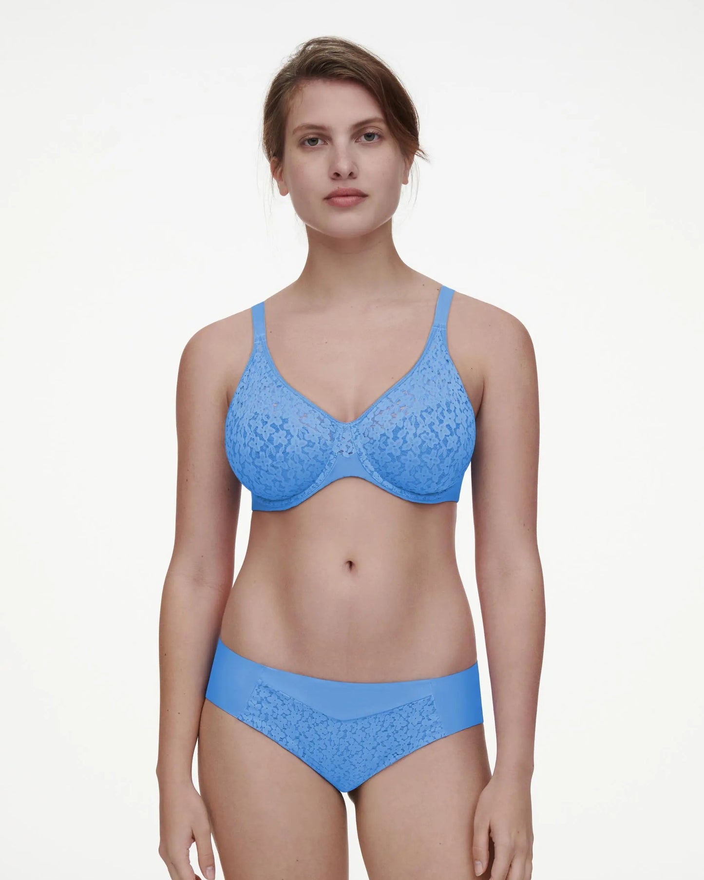 BH Full cup Covering molded comfort, blå antoinette Chantelle Norah Undertøy frilin dame