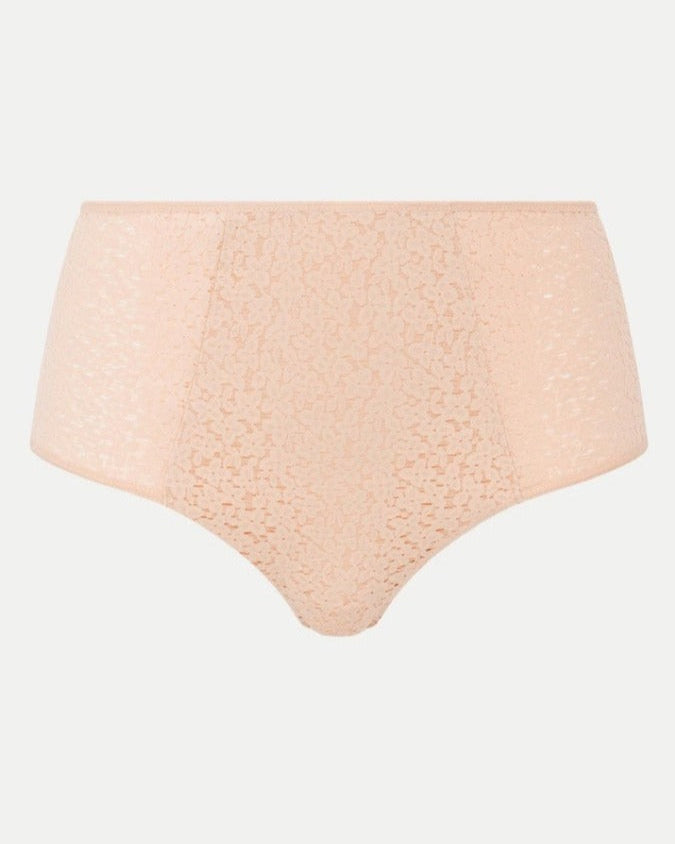 Truse høy liv beige, Chantelle høytlivstruse blonde high waist, Undertøy frilin dame