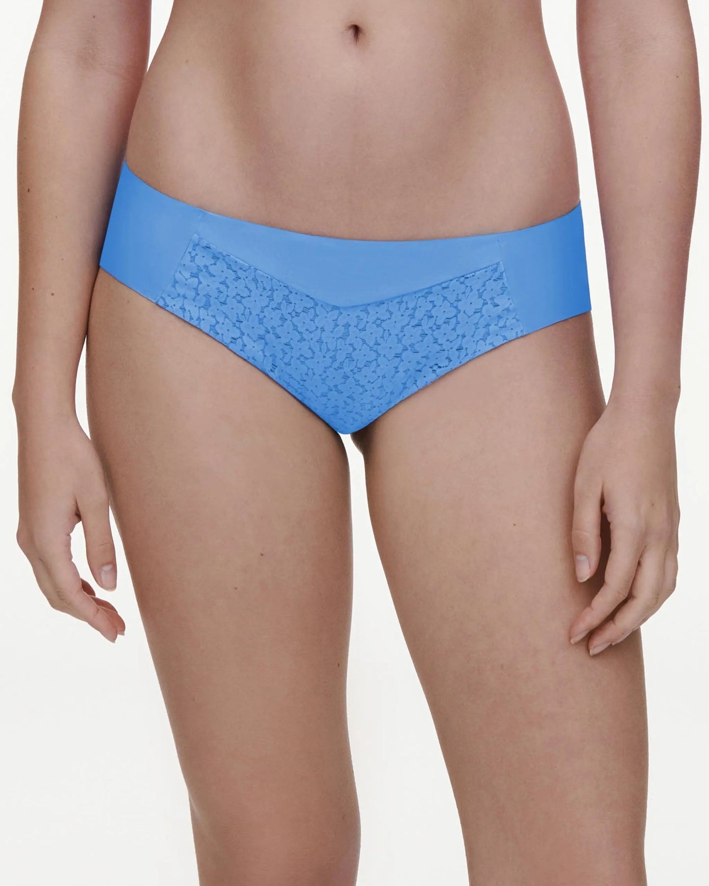 Truse tai bikini blå antoinette blonde, Chantelle Norah, undertøy dame frilin frilin.no