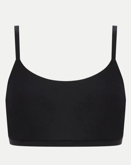 Softstetch bralette svart black, chantelle frilin, BH undertøy norge dame