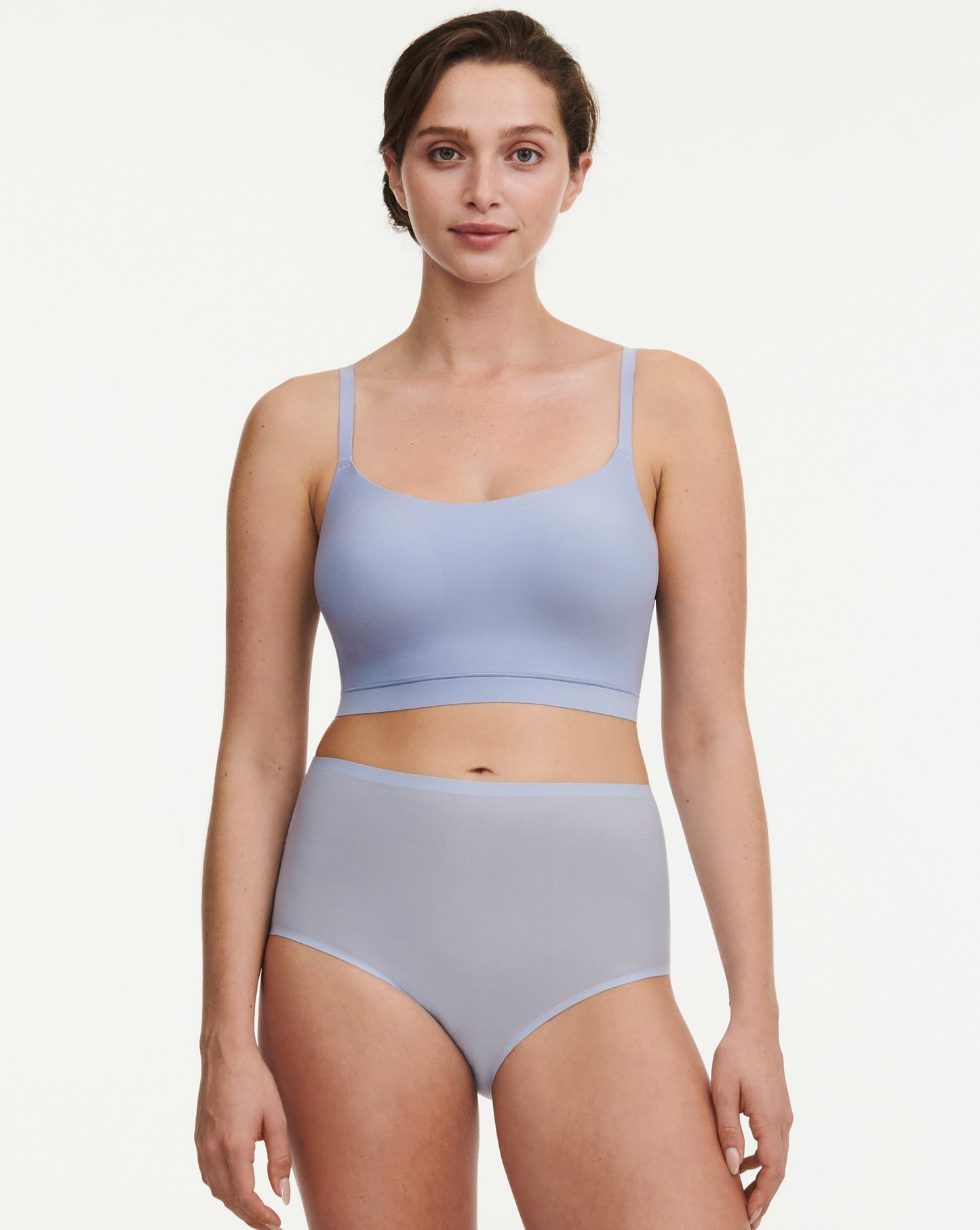 Høytlivstruse High waist truse, Softstretch Chantelle, blå lyseblå