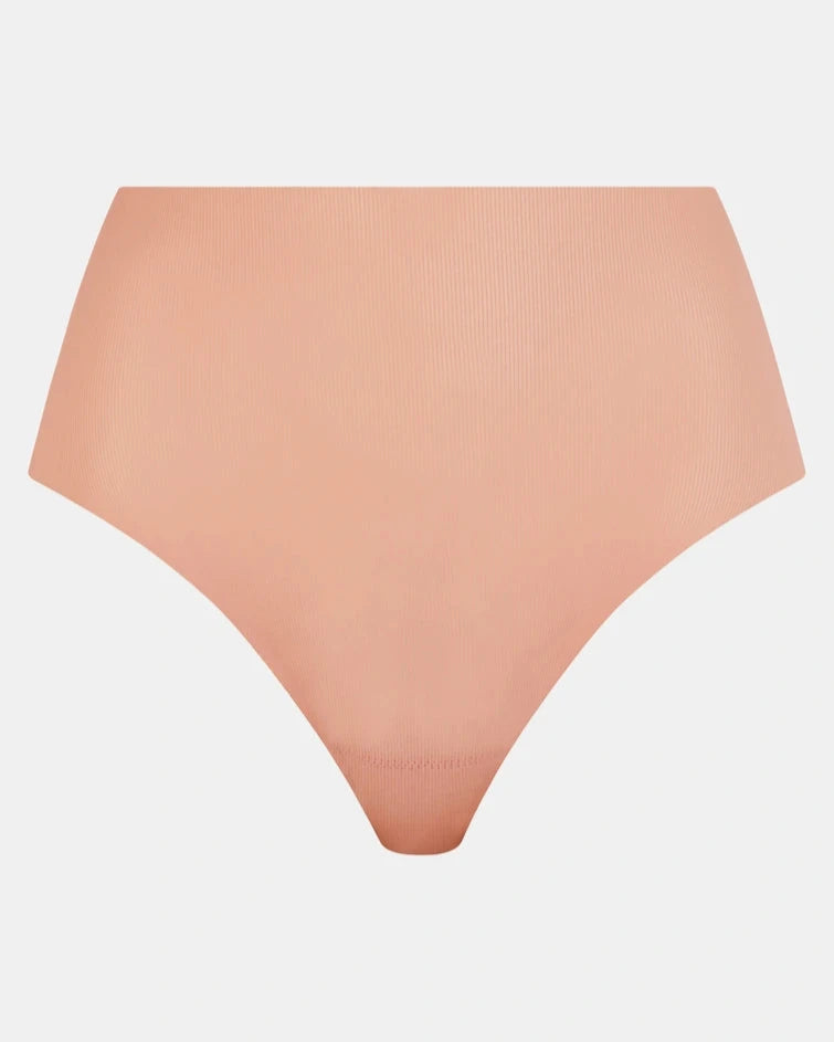 Undertøy truse høyt liv high waist, chantelle pulpies, nude beige blush