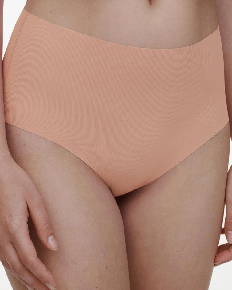 Undertøy truse høyt liv high waist, chantelle pulpies, nude beige blush