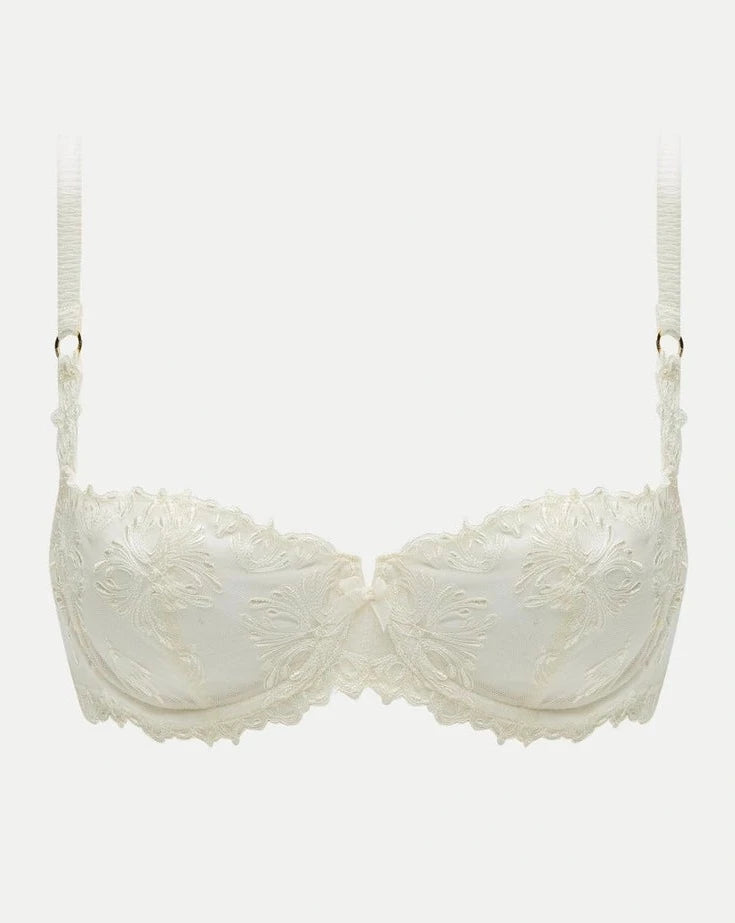 BH Balconette Chantelle Champs Elysées ivory hvit Halv cup, Undertøy Frilin Norge