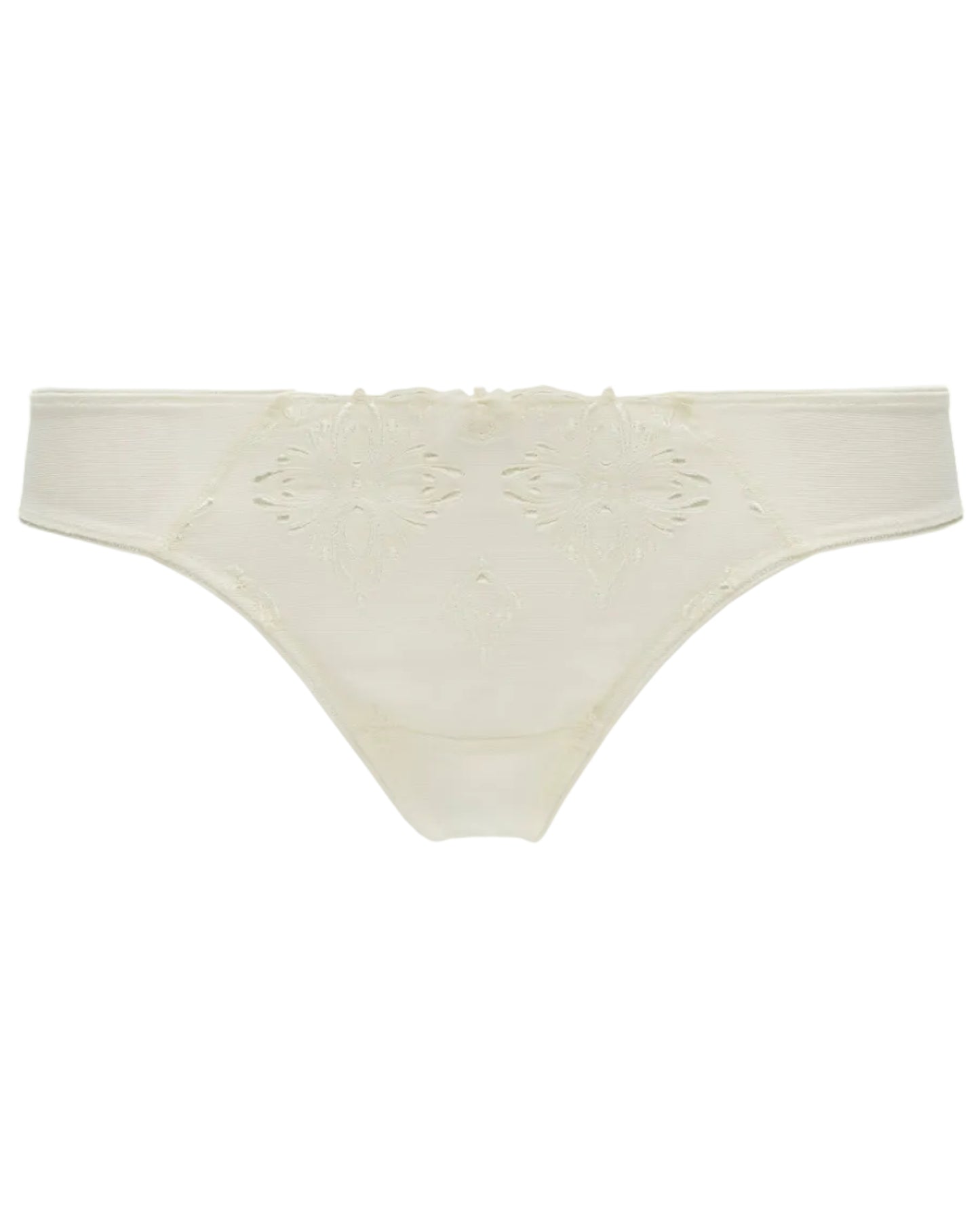 Thong string truse tanga, Chantelle Champs Elysees Ivory hvit blonde, Frilin Undertøy Norge