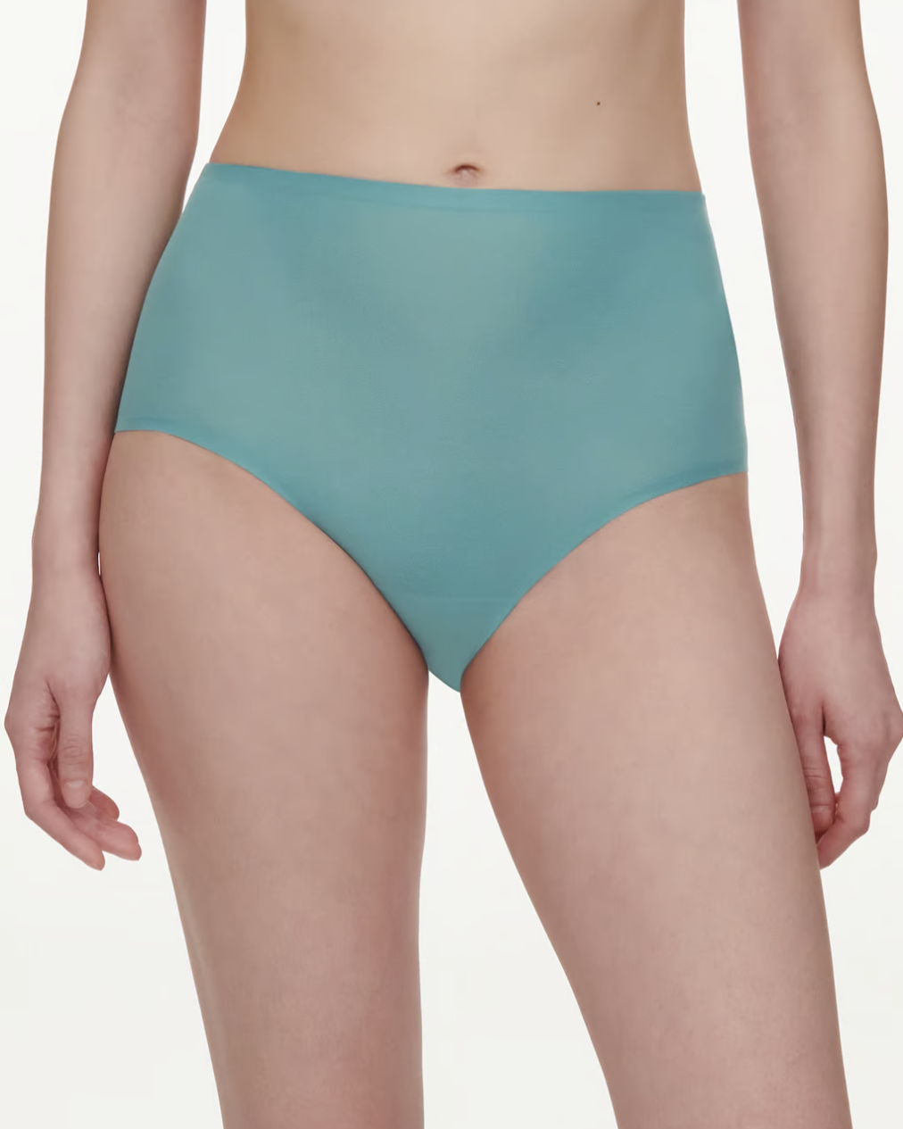 Softstretch truse sømløs high waist, chantelle grønn peacock green, undertøy dame norge frilin