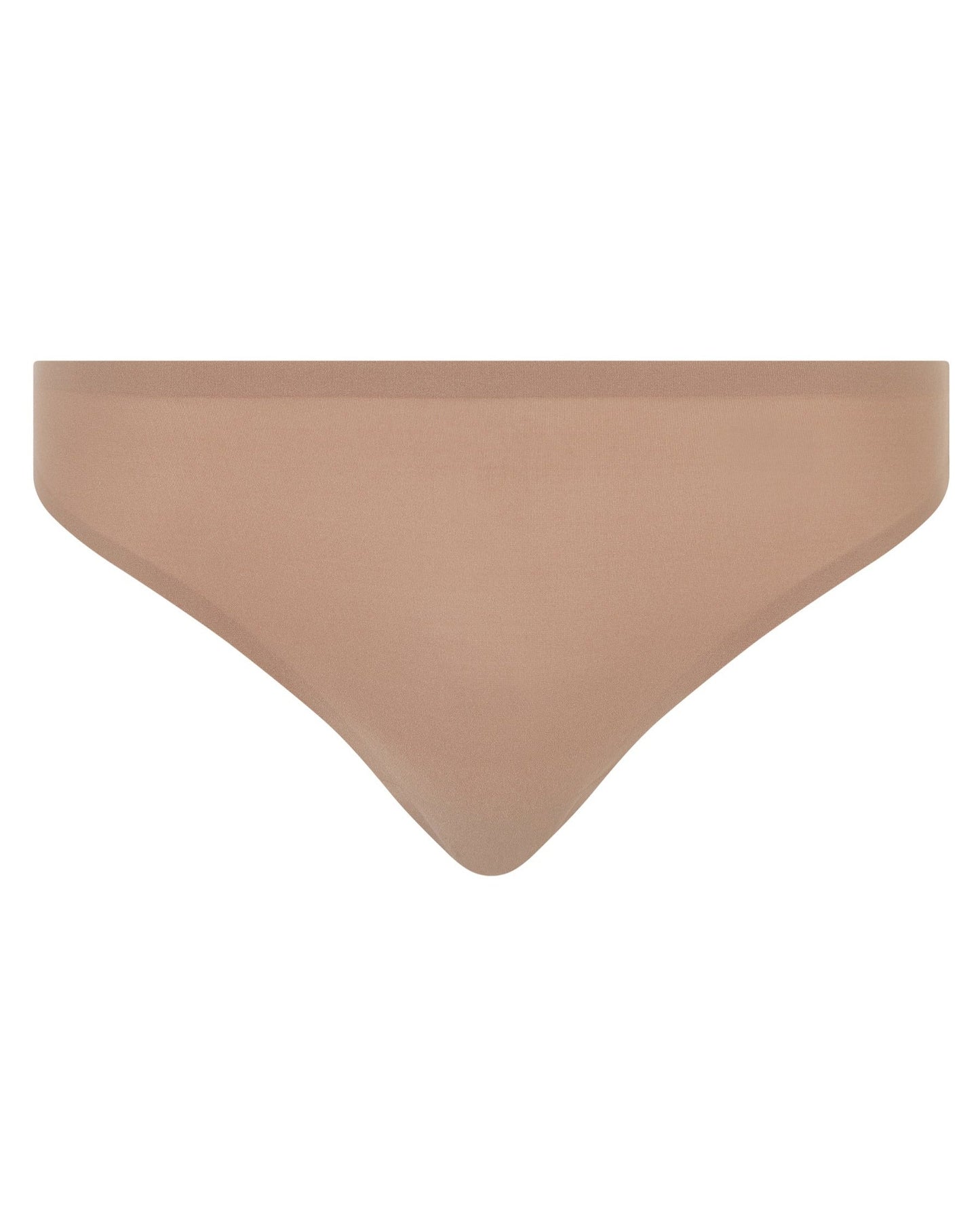 thong softstretch string sømløs, beige coffee latte, chantelle, undertøy dame norge