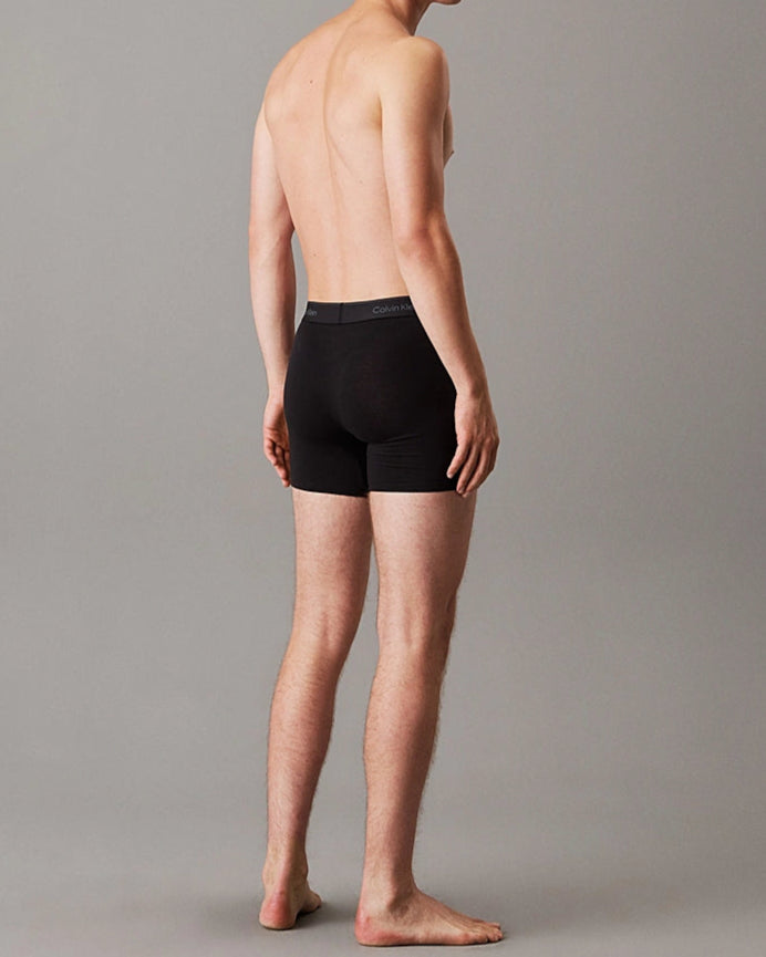 Boxer herre 3 pakk calvin klein, svart blå underbukse, Frilin undertøy underwear
