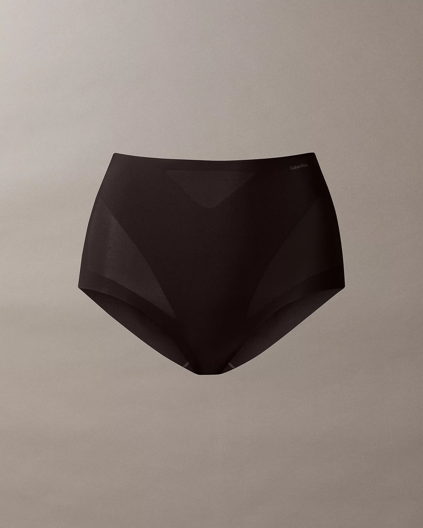 Truse shapewear høyt liv Calvin Klein high waist brief hold in, svart sort black, norge frilin undertøy