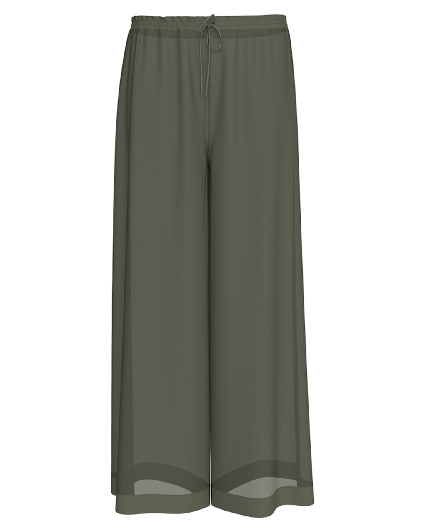 Bukse pants Calvin Klein swimwear dusty olive viskose, norge frilin badetøy