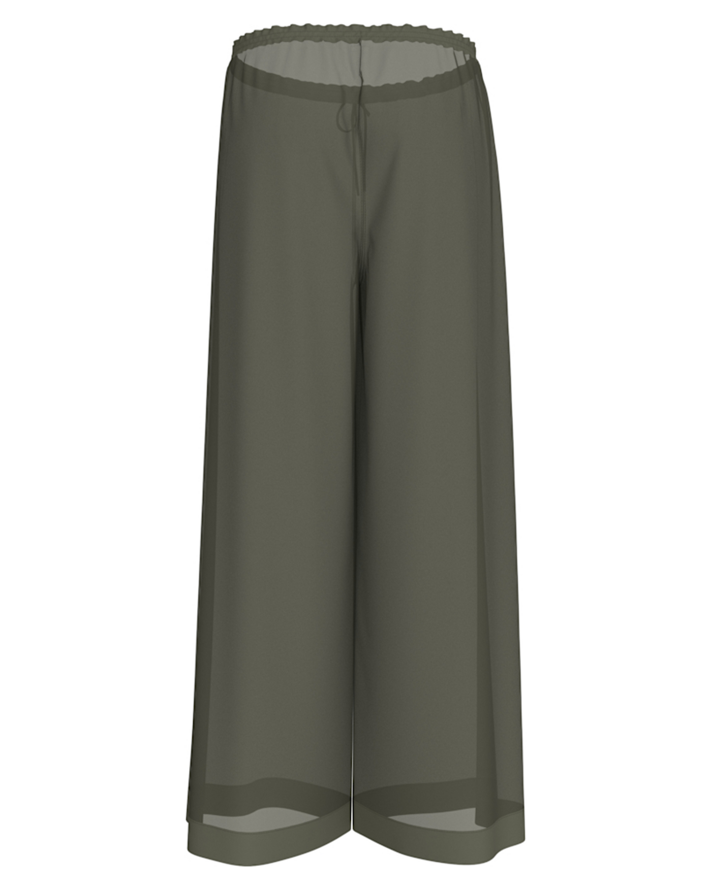 Bukse pants Calvin Klein swimwear dusty olive viskose, norge frilin badetøy