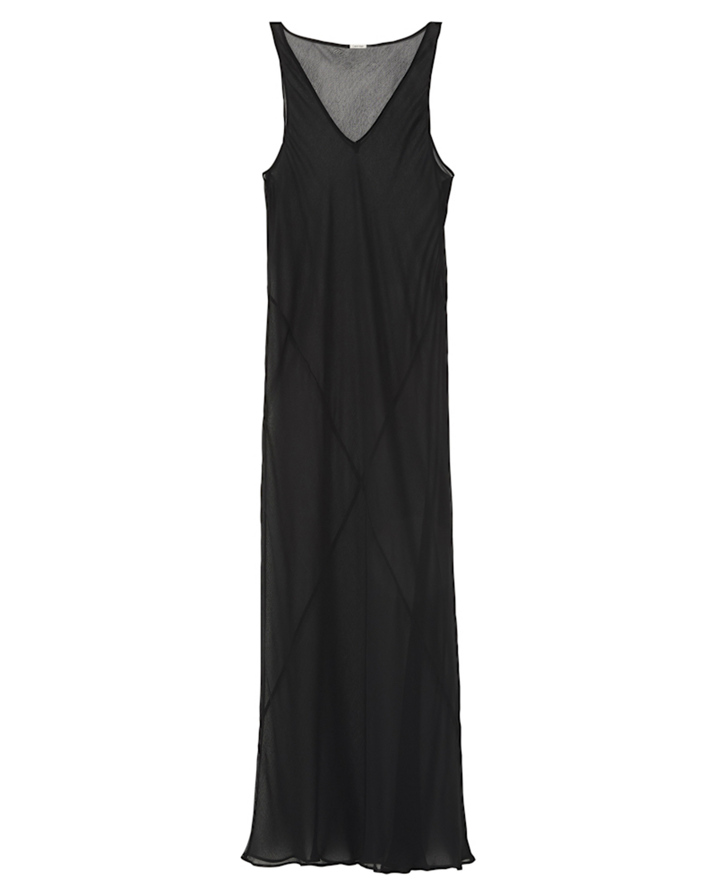Silke underkjole nattkjole kjole calvin klein sheer silk, undertøy norge frilin
