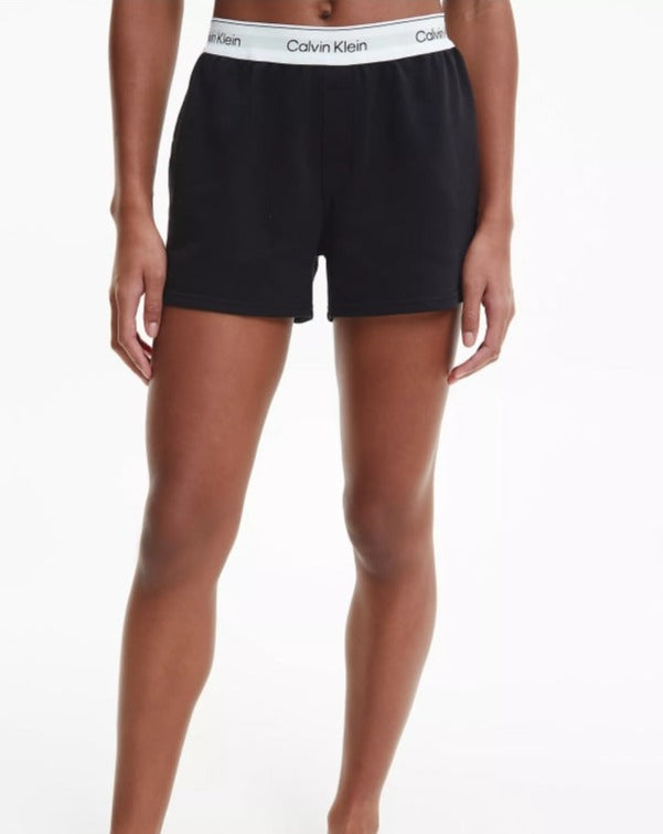 Calvin Klein shorts lougewear nattøy pysjamas, bomull svart