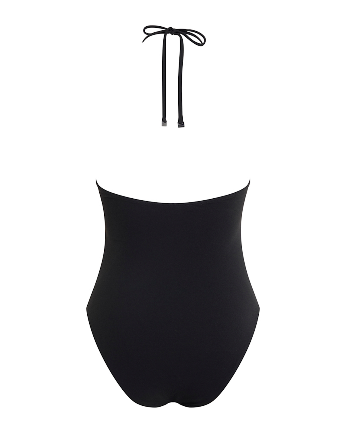 Badedrakt bandeau one piece calvin klein wire swimwear svart sort black, norge frilin badetøy