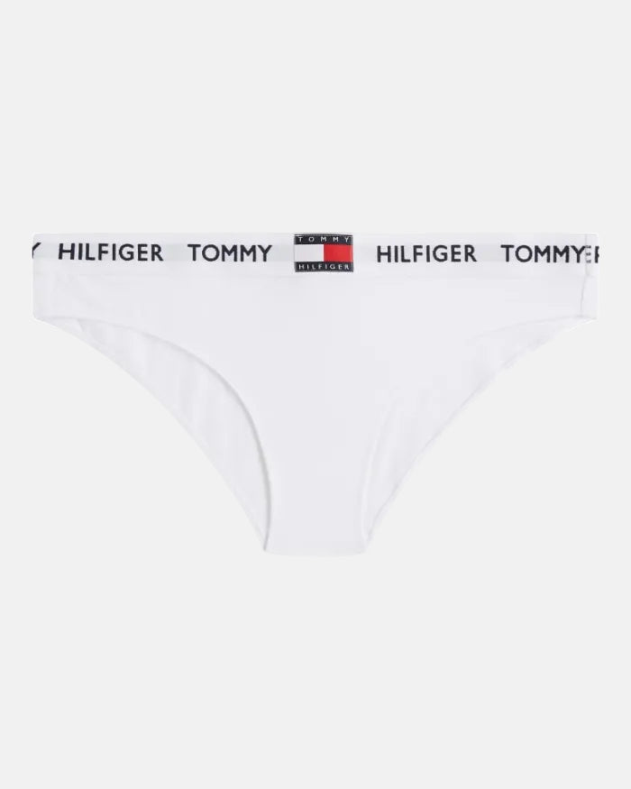 Truse bikini Tommy Hilfiger bomull hvit cotton, frilin undertøy norge