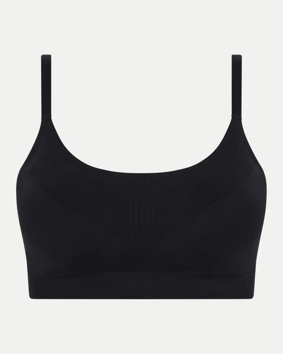 Bralette BH support uten spiler wirefree smooth comfort, undertøy norge dame, chantelle, svart black