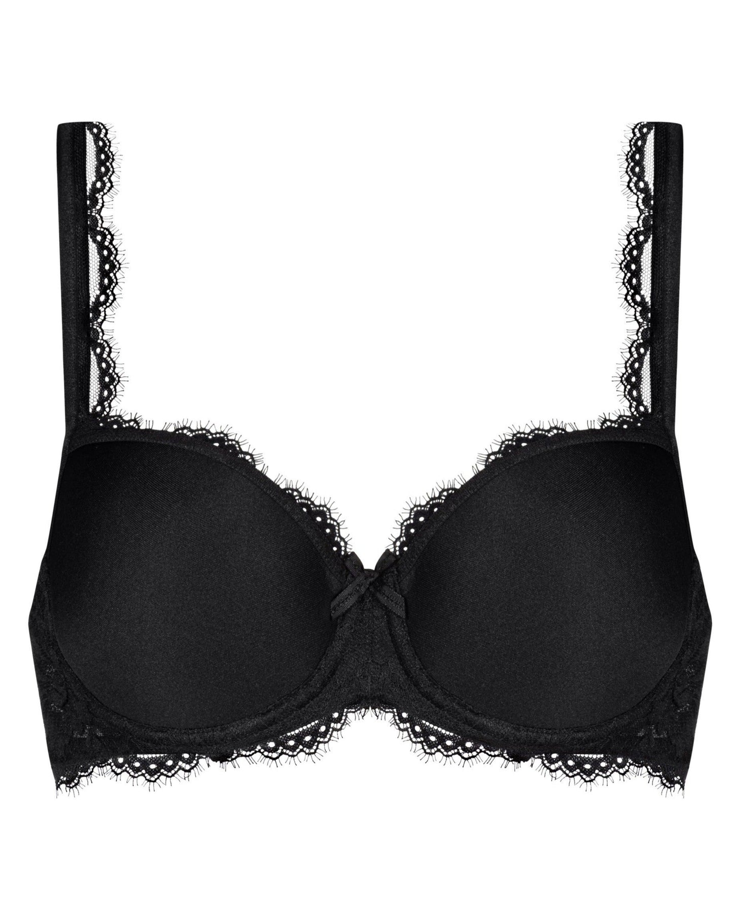 BH Mey amazing black svart balconette spacer vattert halv cup undertøy