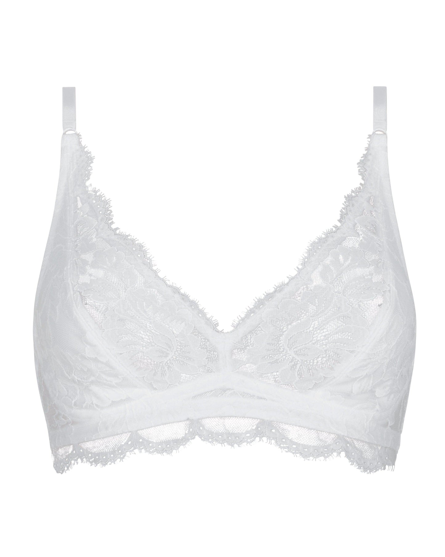 BH Mey amazing spilefri wireless triangel white hvit uvattert undertøy