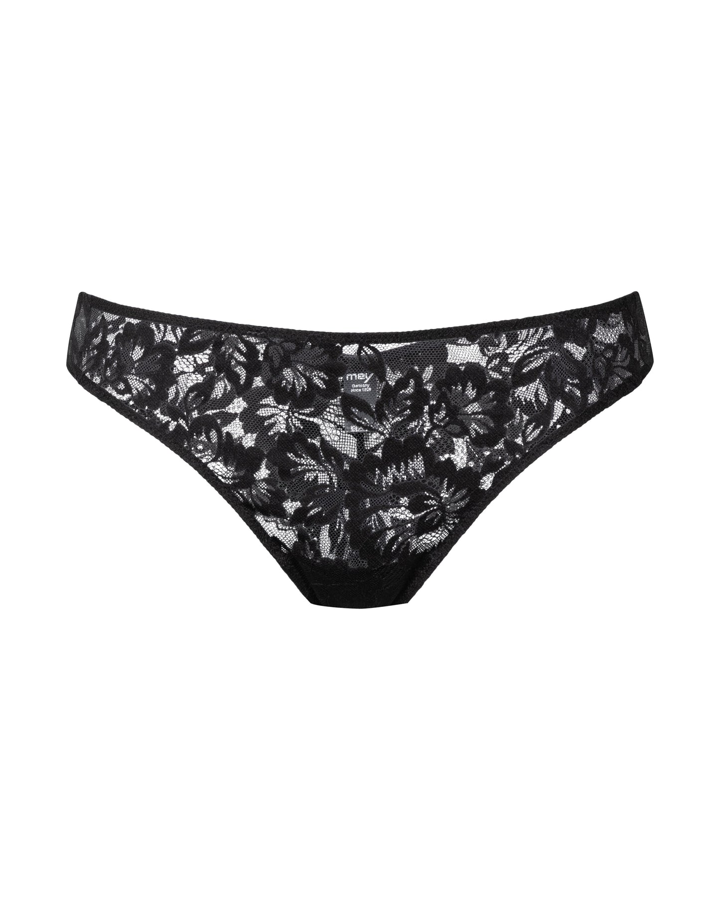 Thong string truse Mey amazing, svart black blonde undertøy