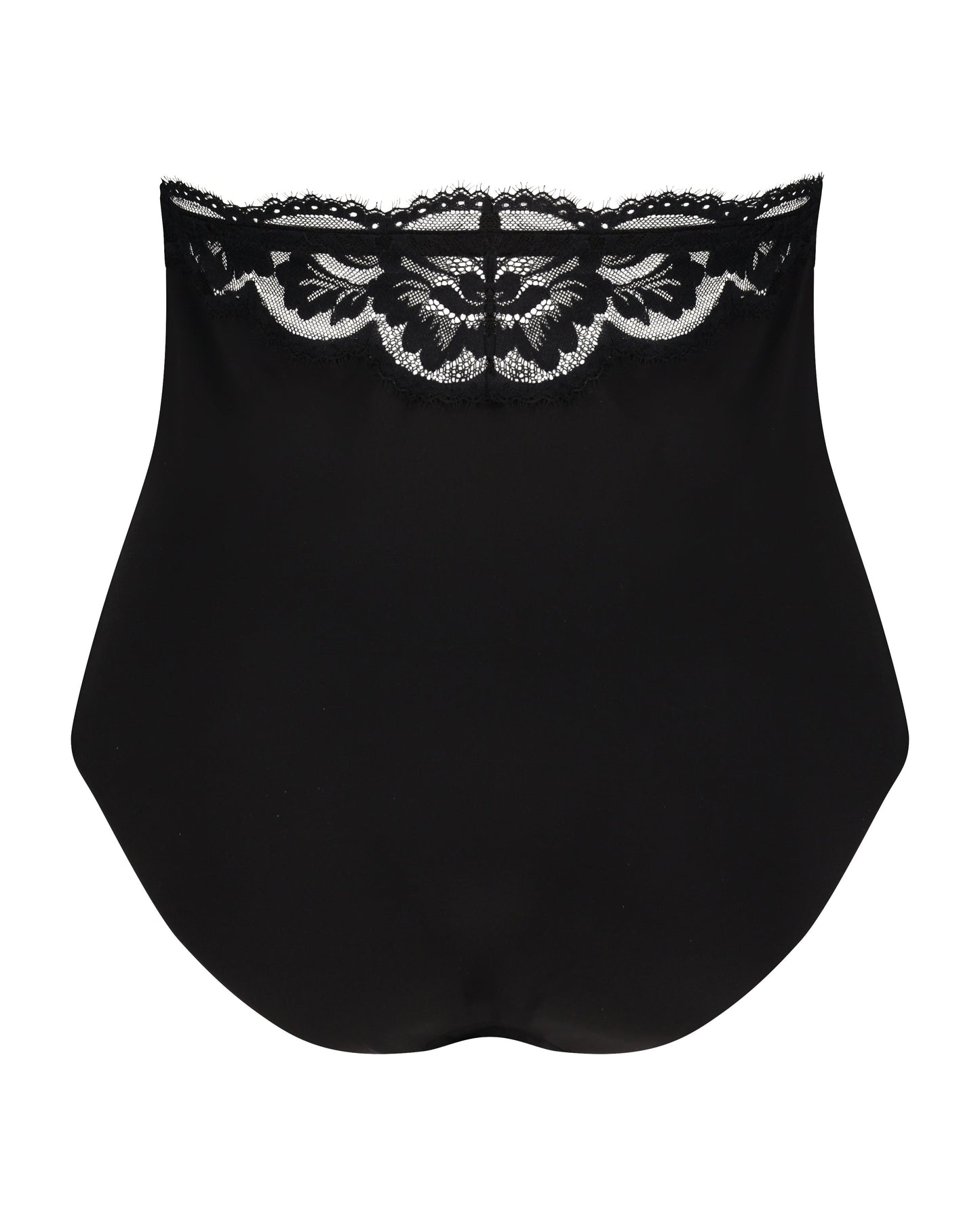 Truse høy high waist Mey amazing, black svart blonde sømløs undertøy