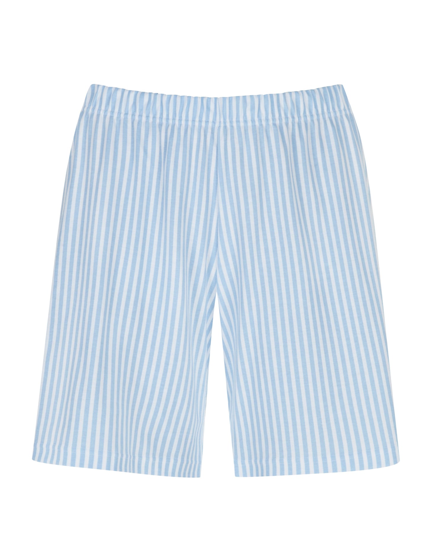 Shorts nattøy bomull pysjamas, norge dame, mey elva, blå striper