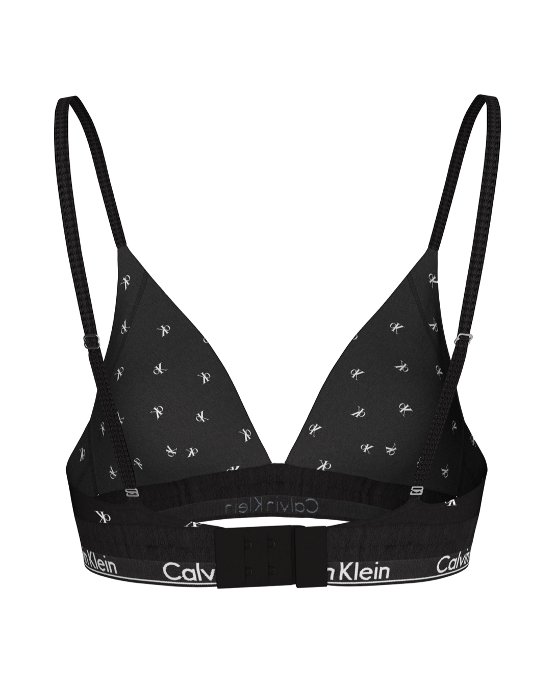 Undertøy bralette triangel, dame norge, calvin klein svart logo bomull