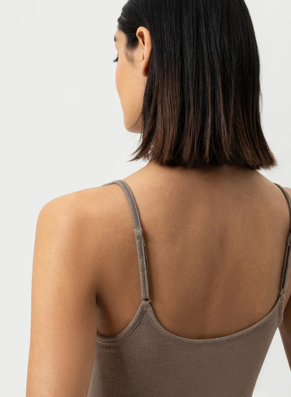 Ullundertøy merinoull silke, singlet spaghetti topp taupe beige wool love Mey, Frilin undertøy norge dame