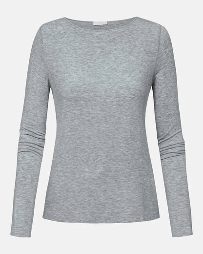 Genser kasjmir cashmere viskose trøye, mey grå melert grey melange, norge frilin undertøy